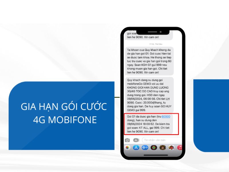 cách gia hạn sim 4g mobifone 1 năm